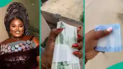Nigerian Lady Shows Off Cash Tips Received at Workplace, Sparks Job Curiosity