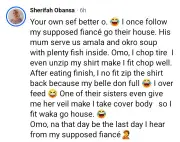 Nigerian Woman Ghosted by Fiance After Overeating During Family Visit