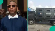 Sowore Refuses to Enter Black Maria After Court Orders Detention, Video Emerges