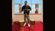 Spencer Percussionist Uses African Rhythms to Boost Wellbeing in UK