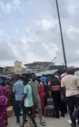 Three-Storey Building Collapse Traps Many in Lagos Alakija Area