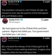 Tinubu's Aide Olusegun Dada Called Out Over Resurfaced Tweets