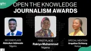 Two Nigerian Journalists Win Top African Knowledge Reporting Awards