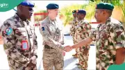 UK Military Chief Sir Charlie Collins Arrives in Maiduguri for Defence Talks