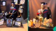 UNIPORT SUG President Graduates, Displays Certificates and Awards