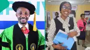UNIUYO Lecturer Celebrates Wife with Third Class BSc Who Now Holds PhD