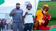 Victor Osimhen Meets Naira Marley and Sam Larry in Club Video
