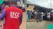Voters Chase EFCC Operatives Away During Ekiti 2026 Guber Election