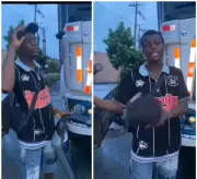 Young Truck Driver Calls Out Motorist Who Damaged Side Mirror and Fled