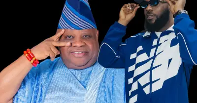 'A billionaire dancing shamelessly for God' — Odumodublvck hails Governor Adeleke's Church praise session