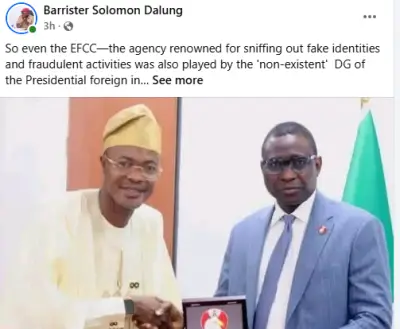 Dalung Questions How Fake Agency Entered National Budget