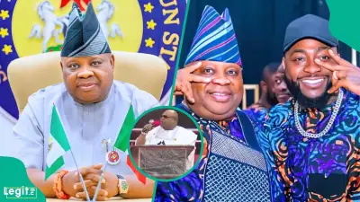 Davido's Uncle: Gov Adeleke Leads Praise Worship in Viral Church Video