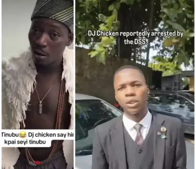 DJ Chicken Arrested Over Threat Video Against Seyi Tinubu
