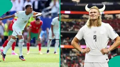 Erling Haaland Reacts to Kylian Mbappe's Penalty Drama in France vs Morocco