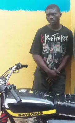 Man Arrested in Delta for Trying to Sell Friend's Motorcycle