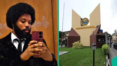Man Visits UNILAG, Praises Students' Professionalism and Exposure