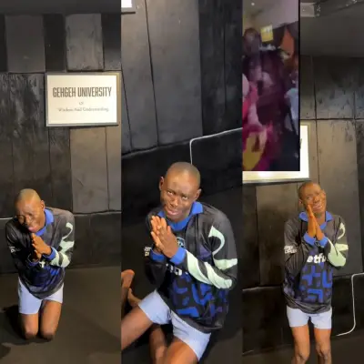 Men's Coach Gehgeh Apologizes in Hilarious Video for Hypocrisy Over Wedding