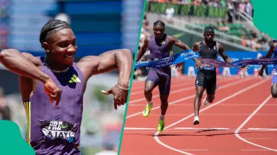Nigeria's Kanyinsola Ajayi beats world champion on Diamond League debut