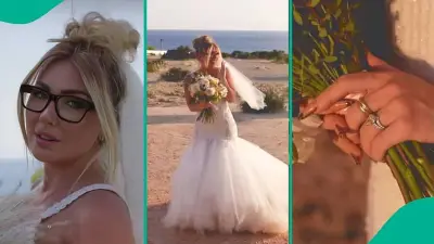 Oyibo Woman Marries Herself in Intimate Wedding Ceremony, Video Goes Viral