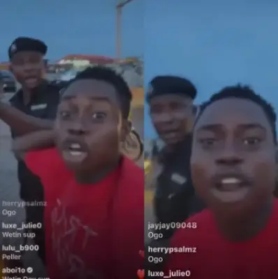 Peller clashes with police in Lagos over car without number plate