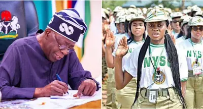 Tinubu Defends NYSC Reforms, Says Changes Equip Youth for National Development