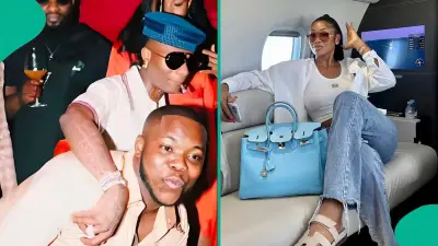 Wizkid's aide Femi and Sophia Egbueje vacation in Saint Tropez sparks buzz