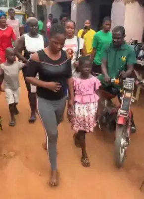 Woman Paraded in Enugu for Force-Feeding Faeces to Niece