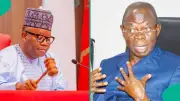 Akpabio Teases Oshiomhole Over Viral Massage Video in Senate