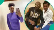 Annie Idibia Replaces 2Baba Tattoo with Butterfly; Daughter Reacts