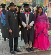 Ariwera Jonathan, Son of Former President Goodluck Jonathan, Graduates from Manchester Metropolitan University