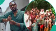 BBNaija Adekunle Sparks Debate Over Rescued Oyo Pupils' Smiles