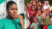 BBNaija's Alex Unusual Questions Oyo Schoolchildren Rescue Video