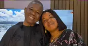 Chiwetalu Agu Recreates Court Wedding Photos for Wife's Birthday