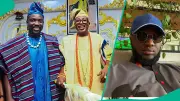 Deeone Visits Oluwo of Iwo Over VDM's Chieftaincy Title, Claims Private Video