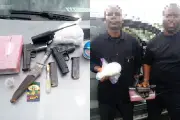 Delta Police Arrest Two Suspects with Cocaine and Guns in Stop-and-Search