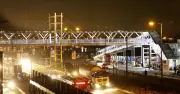 Dispatch rider warns Lagos residents of dangers on pedestrian bridges at night