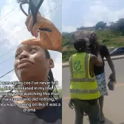 Drama in Abuja: Older Man Slaps Woman for Rejecting His Advances