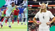 Erling Haaland Reacts to Kylian Mbappe's Penalty Drama in France vs Morocco