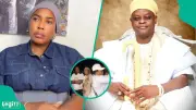 Faithia Williams, Nollywood Stars Welcome Late Ogun Monarch's Body at Airport