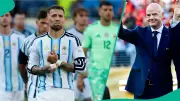 FIFA President Infantino Honors Nicolas Otamendi After International Retirement