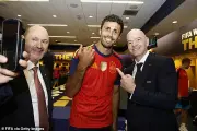 FIFA President Infantino Presents World Cup Rings to Spain