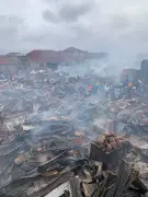 Fire Destroys Traditional Herbs Market in Ibadan, Traders Count Losses