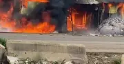 Fire guts property as alleged Yoruba-Hausa clash sparks panic in Ibadan