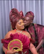 Gehgeh Warns Men Against Insulting His Wife's Appearance After Backlash