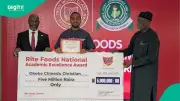 JAMB 2025 Top Scorer Okeke Chinedu Christian Gets N5 Million Star Prize