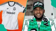 Jay Jay Okocha Honoured by Eintracht Frankfurt as Face of 2026/27 Away Kit