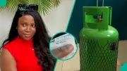 Lady Refills 12.5kg Gas Cylinder for N16,000, Sparks Debate on Price Drop