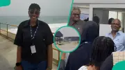 Lady Visits Dangote Refinery, Unexpectedly Spots Africa's Richest Man