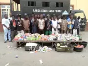 Lagos Taskforce Nabs 33 Suspects in Coordinated Crime and Drug Raids