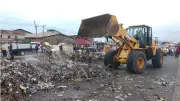LAWMA clears illegal structures, vehicles on Badagry Expressway